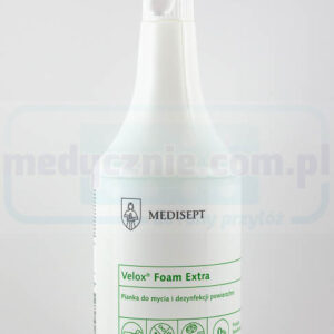 Velox Foam Extra 1L пяна за бърза дезинфекция и почистване на деликатни повърхности